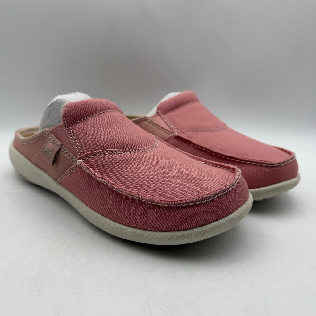 Spenco Womens Siesta Spring Slide Shoe Size 6.5 Pink Water Resistant Slip On NIB