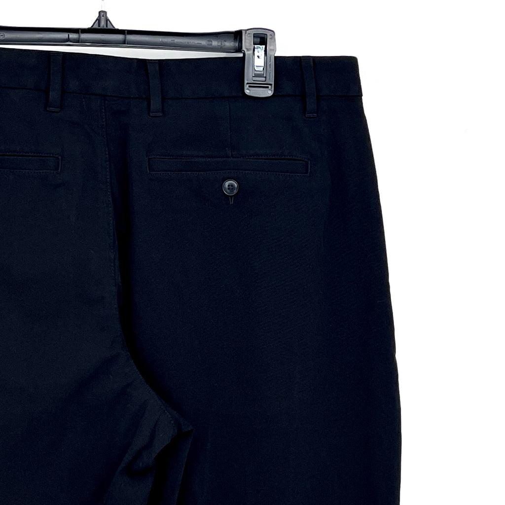 EVERLANE Men's Straight Fit Performance Chino Pants 35x28 Black Uniform NWT