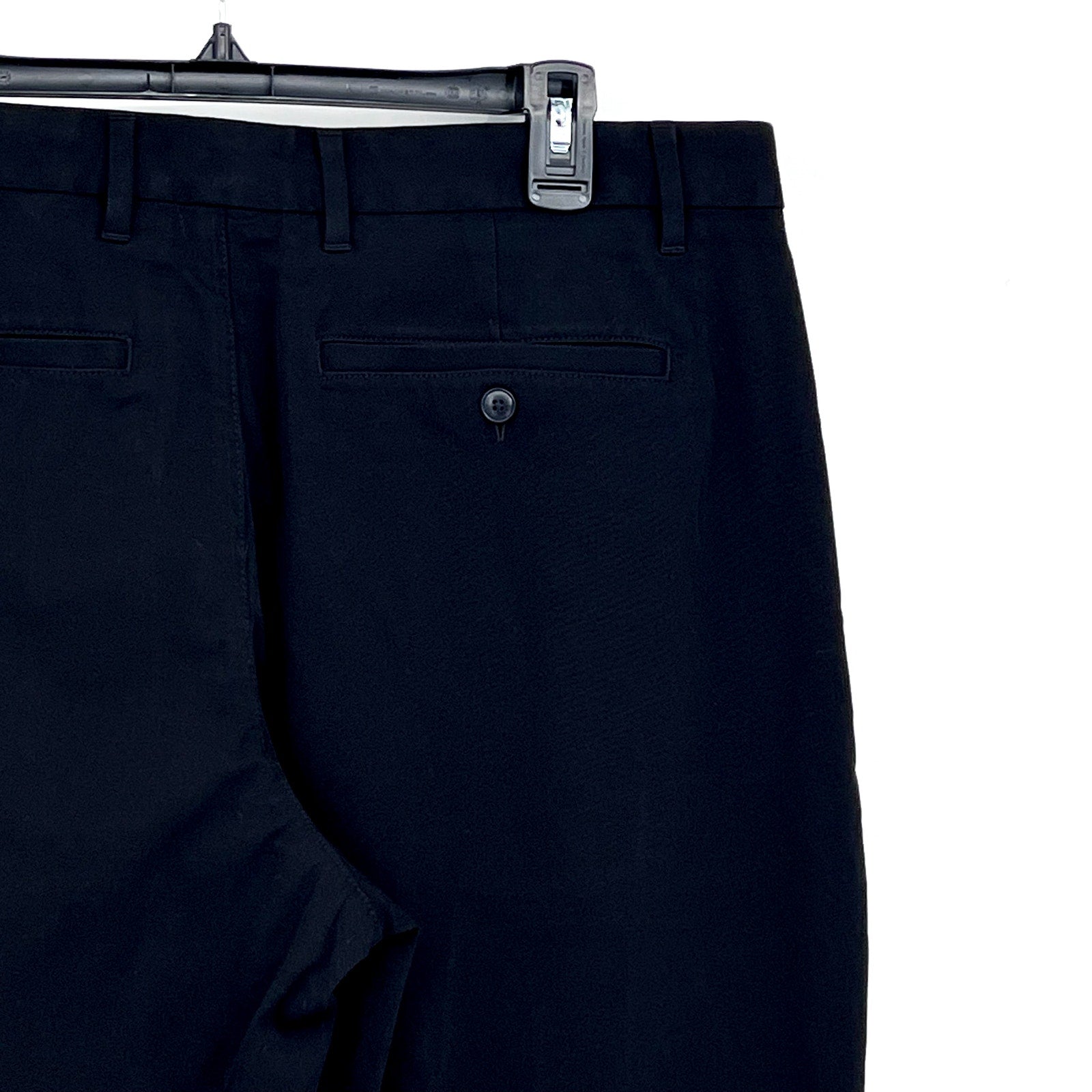 EVERLANE Men's Straight Fit Performance Chino Pants 35x28 Black Uniform NWT
