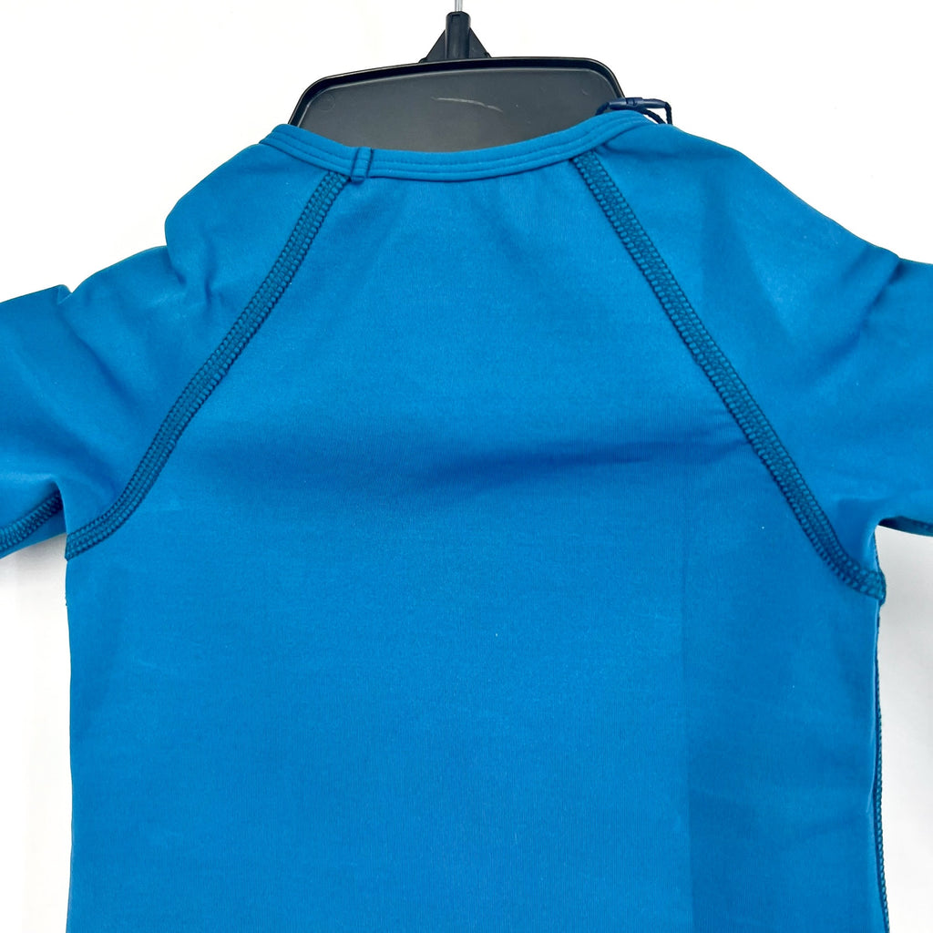 VILEBREQUIN Kid's Glassy Printed Rashguard Top 3/4 Years Old 6 ANS Paon Blue NWT