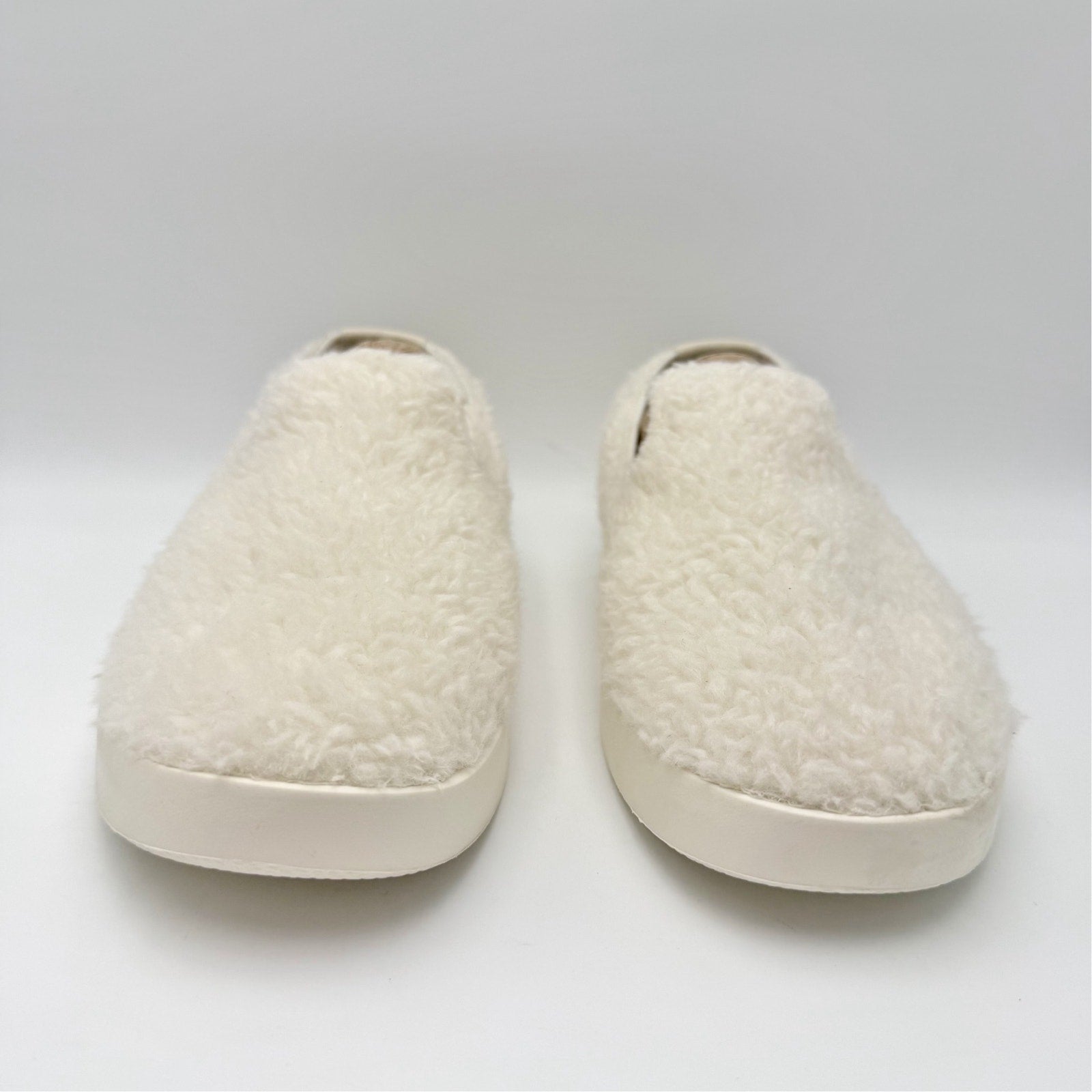 AllBirds Mens Wool Lounger Fluff Casual Sneakers US 9 White Slip On NIB
