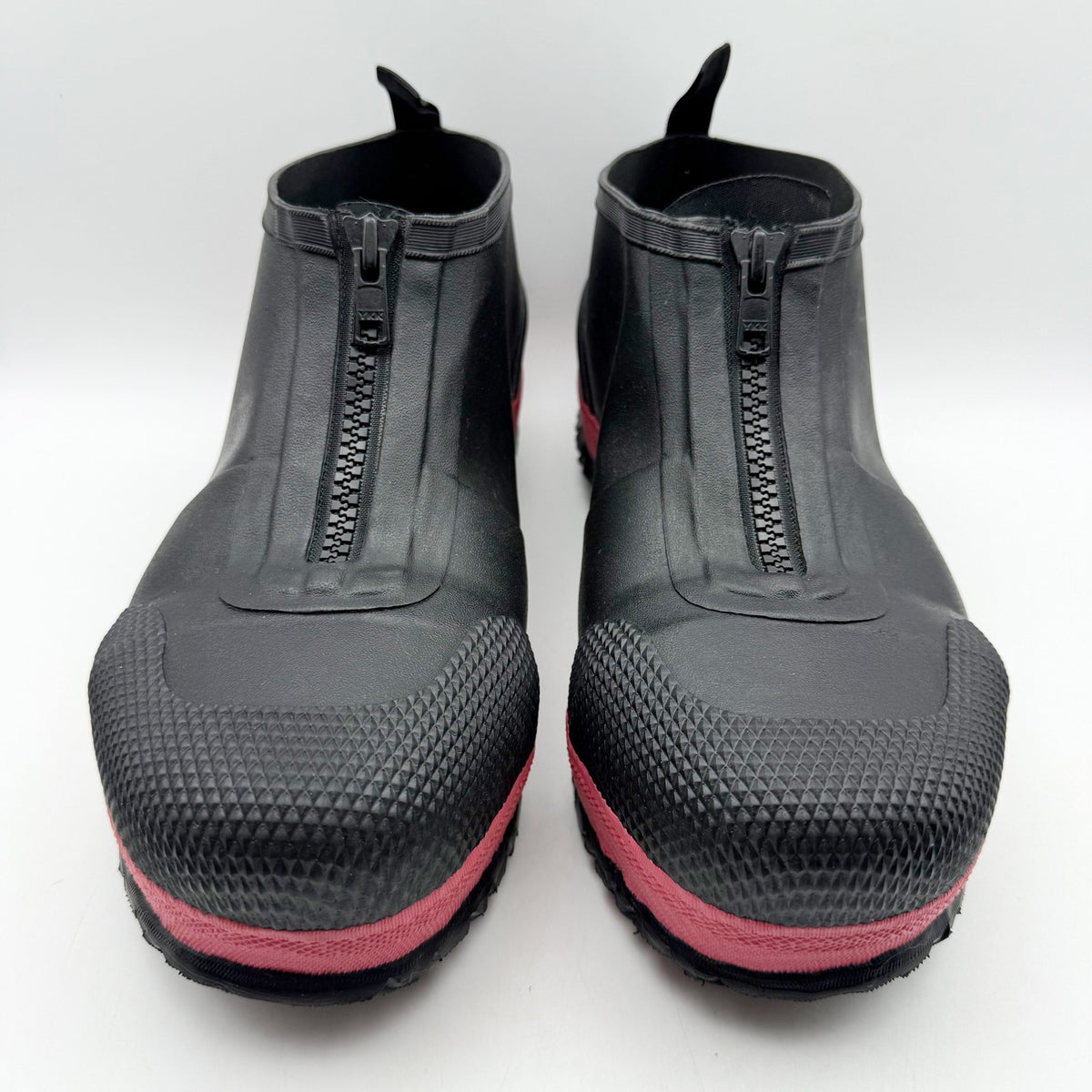Bogs Overshoe Zip Work Shoes MENS 7 WOMENS 9 Black Composite Toe Waterproof NIB
