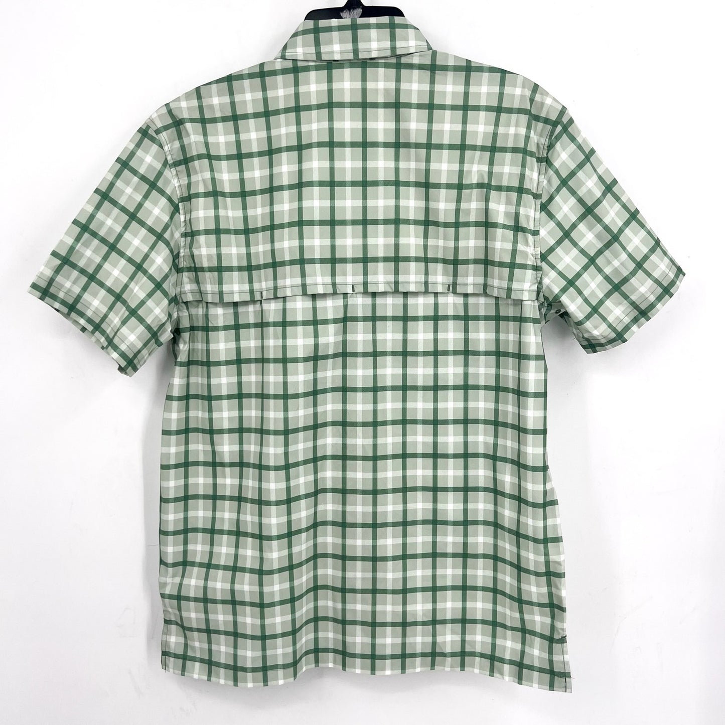 CARHARTT Force Sun Defender SS Shirt Work Medium Green Plaid Relaxed Fit NWT