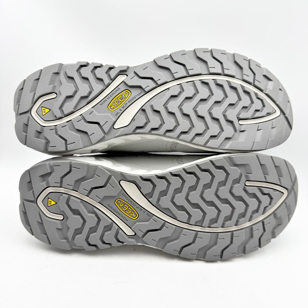 KEEN Utility Mens Cully Comp Toe Work Sneakers US 11.5 D Grey White SR NIB
