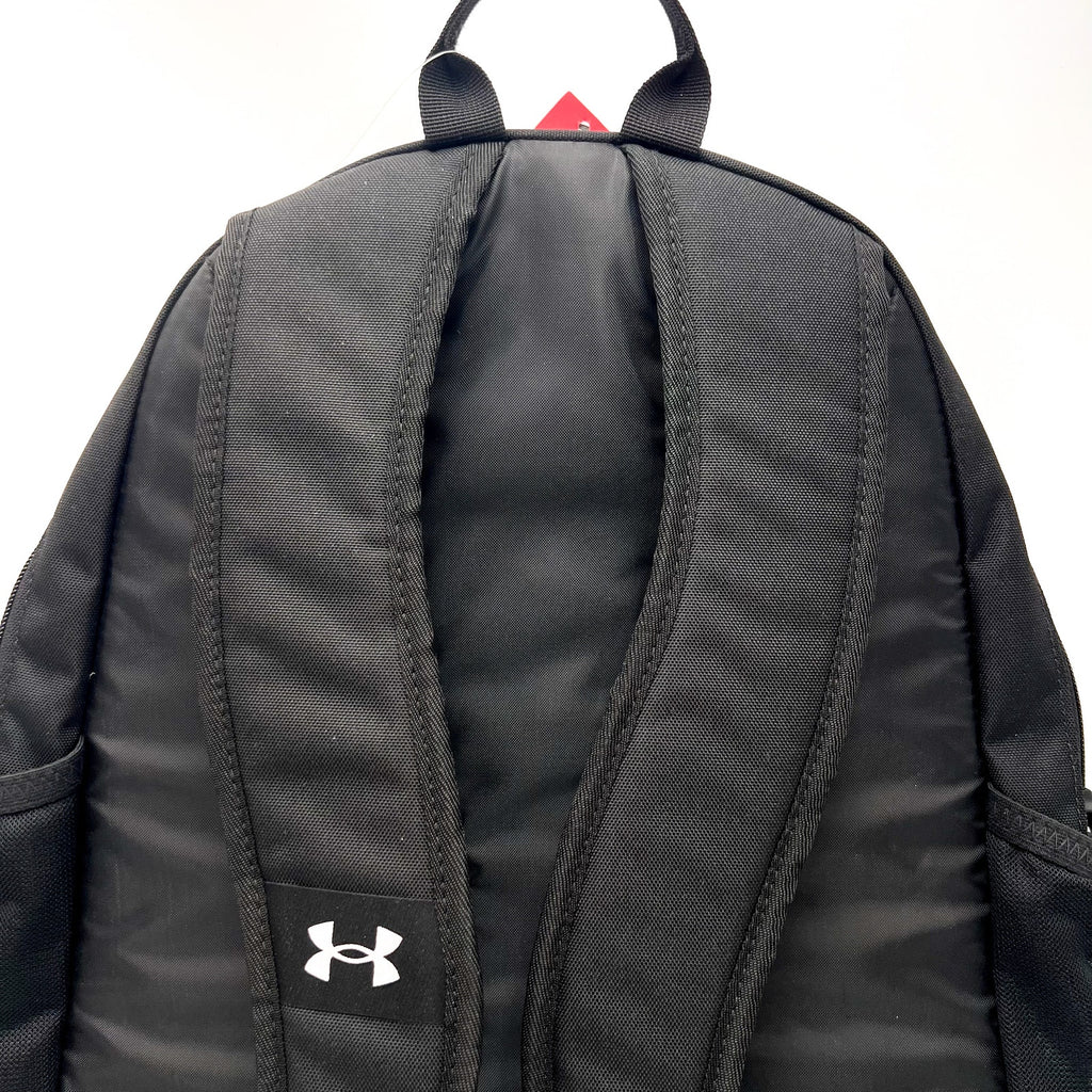 UNDER ARMOUR Hustle Sport 6.0 Backpack Black Metallic Silver Water ResistantNWOT