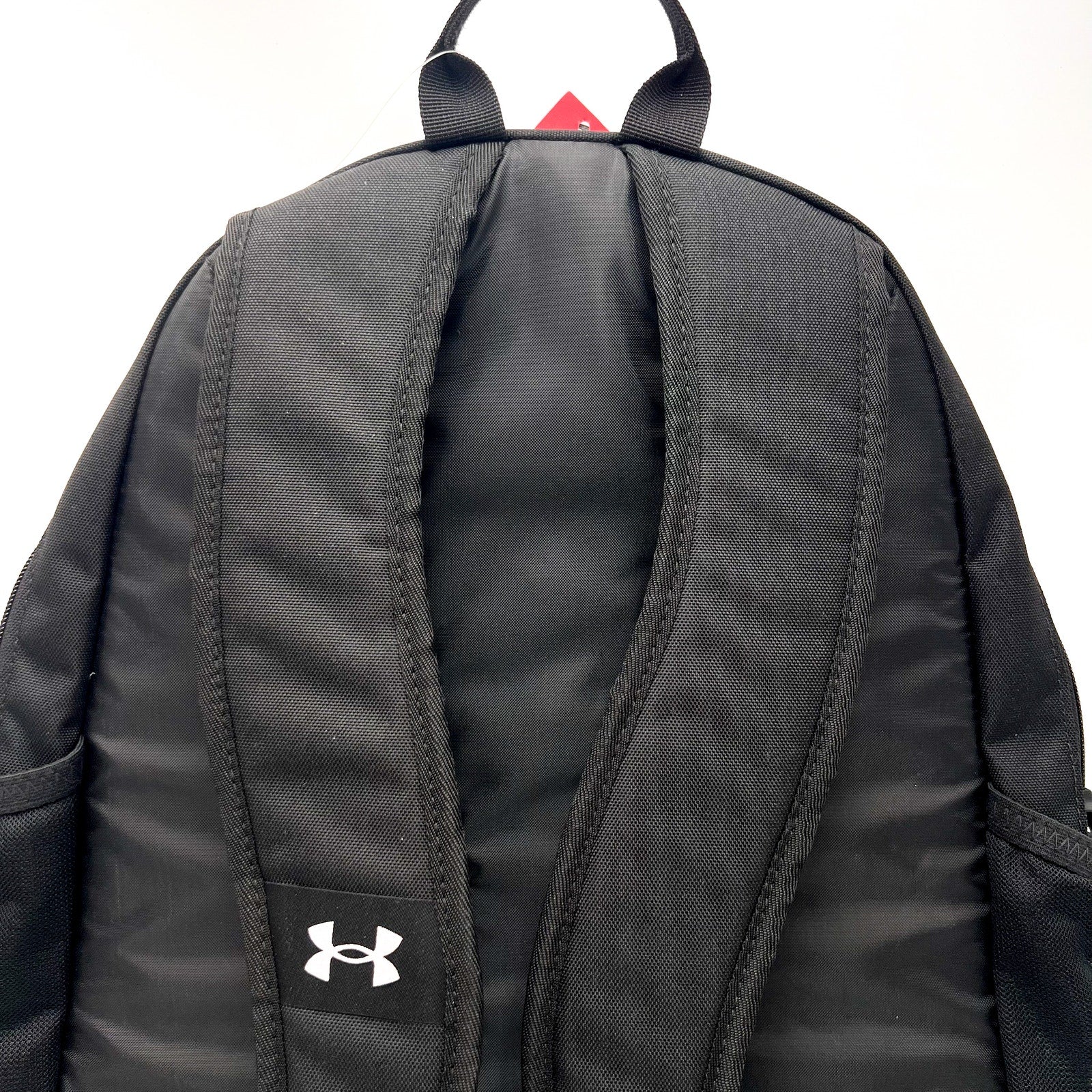 UNDER ARMOUR Hustle Sport 6.0 Backpack Black Metallic Silver Water ResistantNWOT