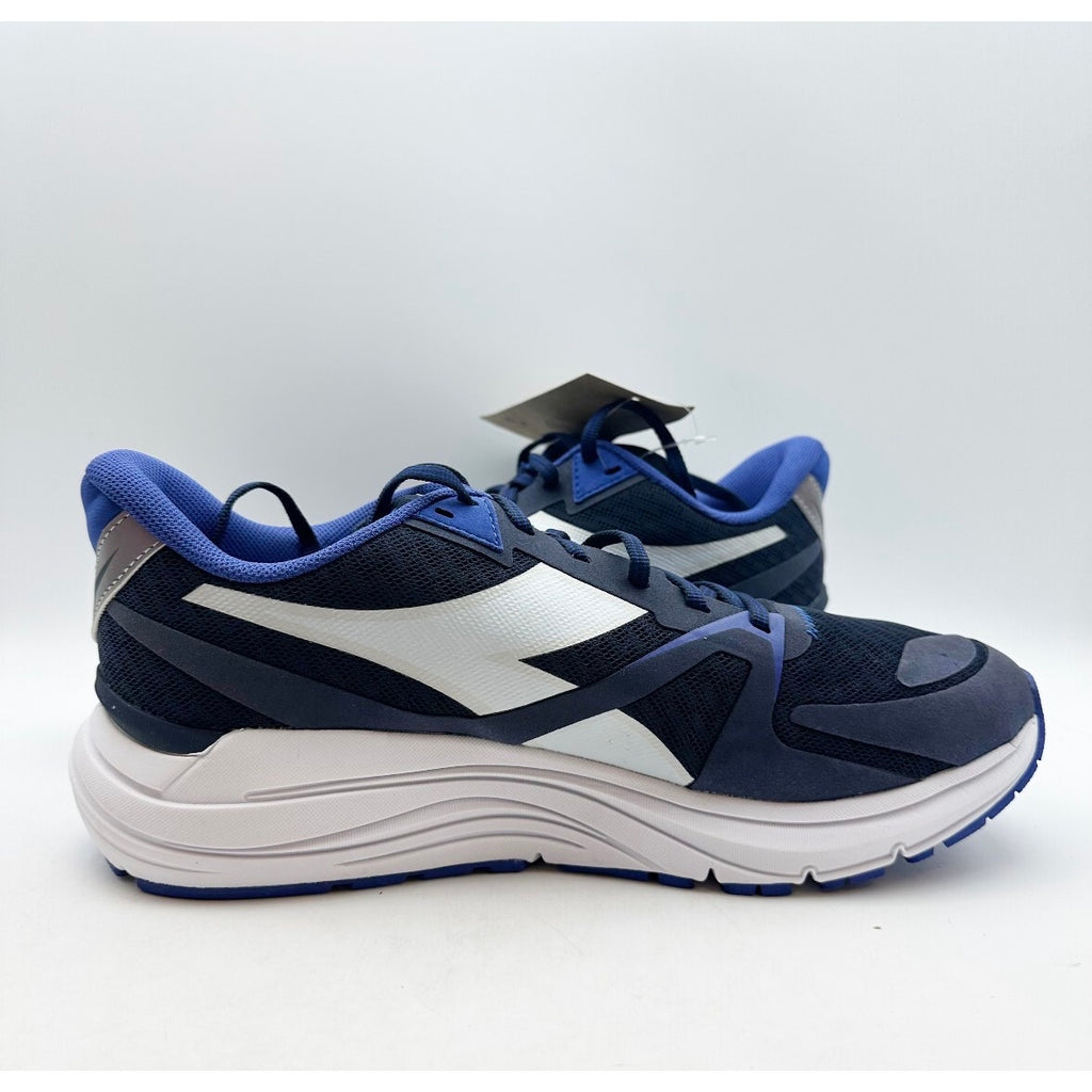 Diadora Men's Mythos Vortice 8 Sneaker Size 10 EU 43 Blue White NWOB