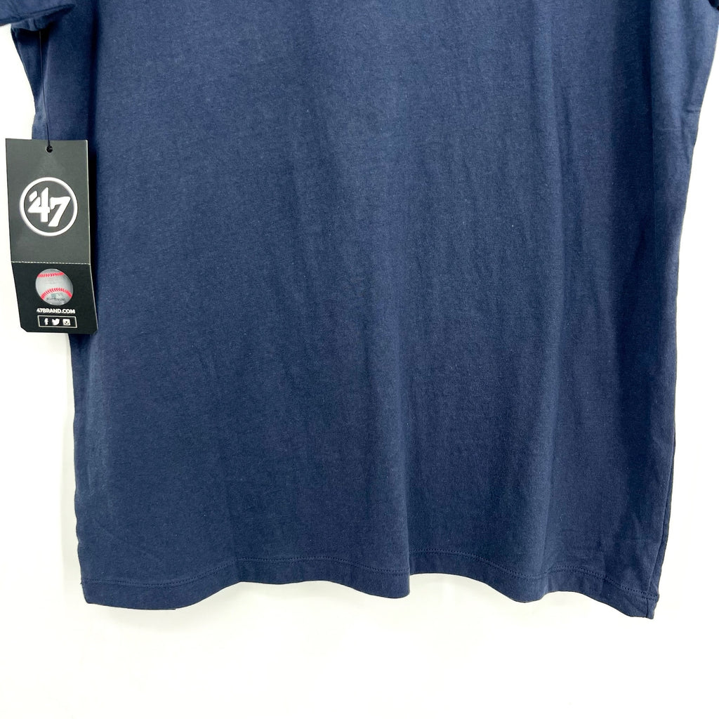 47 BRAND Mens Houston Astros Top Line Stewart Tee Small Blue Short Sleeve NWT