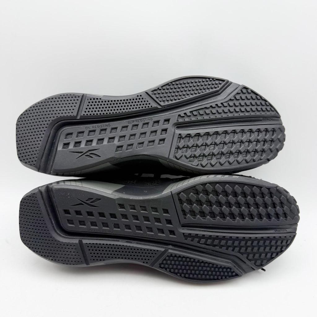 Reebok Work Fusion Flexweave Sneaker WOMENS 9.5 MENS 9.5 Black EH Comp Toe SR NIB