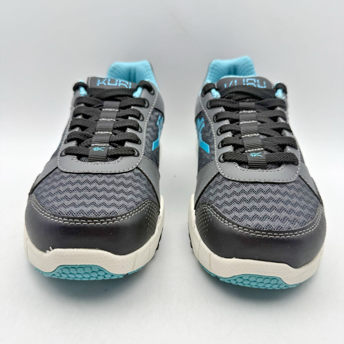 Kuru Womens Quantum Walking Sneakers Size 11.5 WIDE White Blue Athletic NWOB