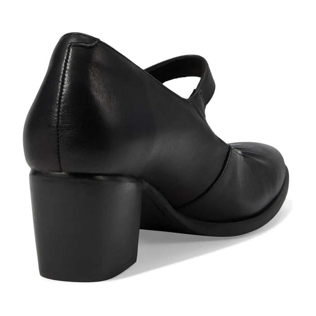 Aetrex Womens Sara Mary Jane Pumps EU 36 US 6-6.5 Black Leather Heels NIB