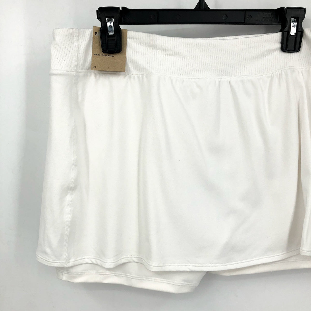 NIKE Women's Court Dri-FIT Victory Tennis Skort Large White Standard Fit NWT