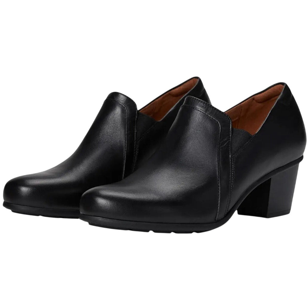 Cobb Hill Womens Winny Pumps US 11 Wide Black Leather Slip On NWOB
