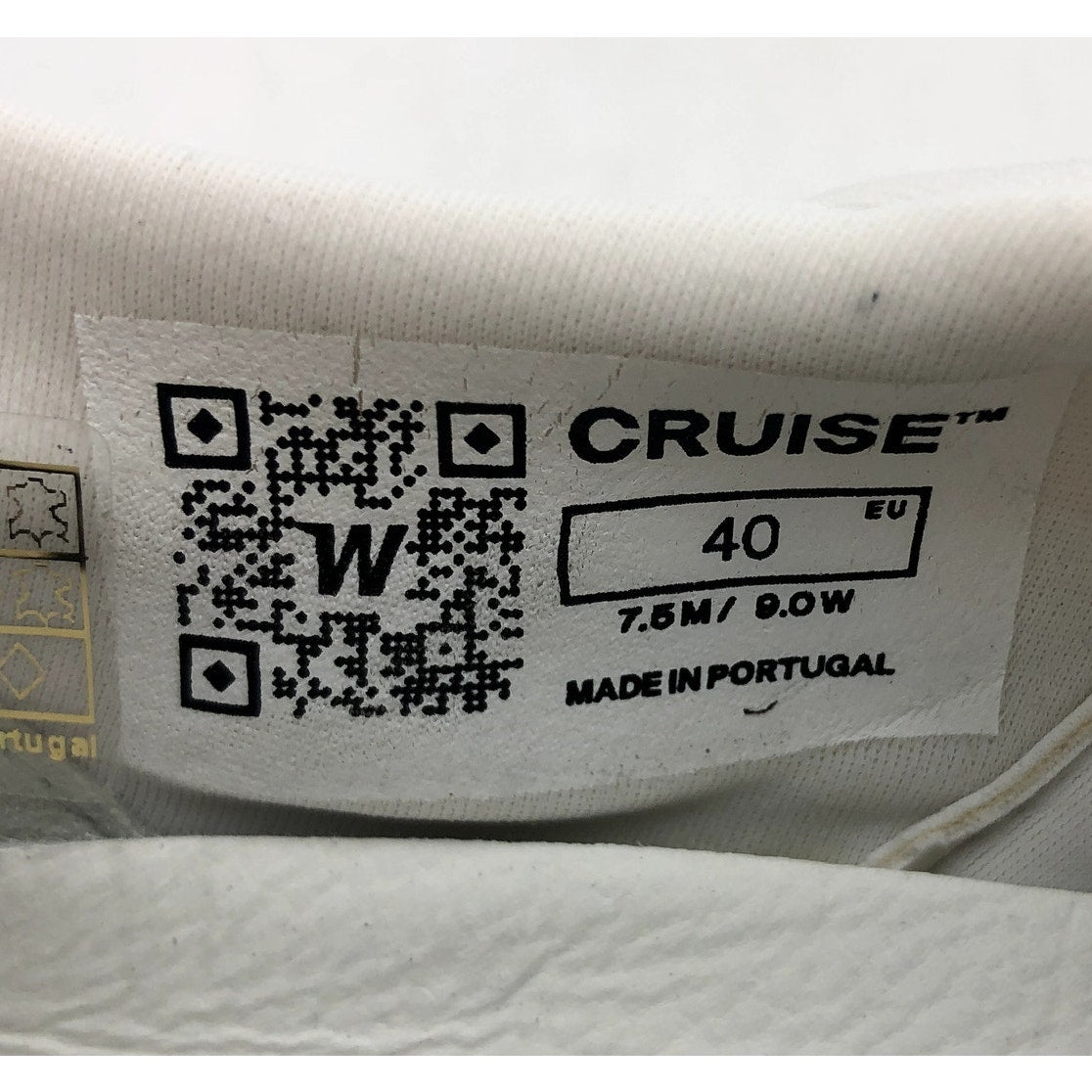 Wolf & Shepherd Cruise Tre Slip On Sneakers Womens 9 Mens 7.5 White Leather NIB
