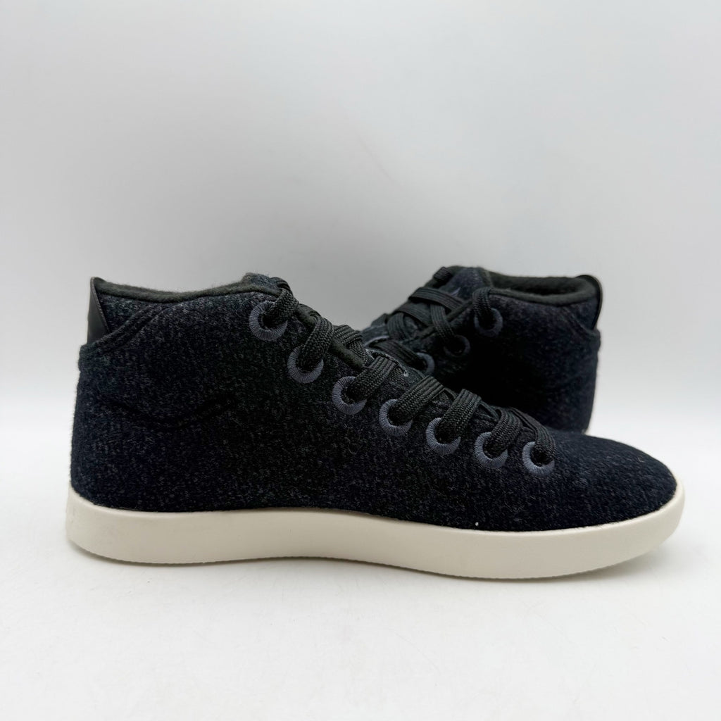 AllBirds Womens Wool Piper Mid Sneakers US 6 EU 36 Black White NWOB