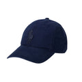 POLO RALPH LAUREN Men's Big Pony Chino Cap Hat Navy Blue Adjustable NWT