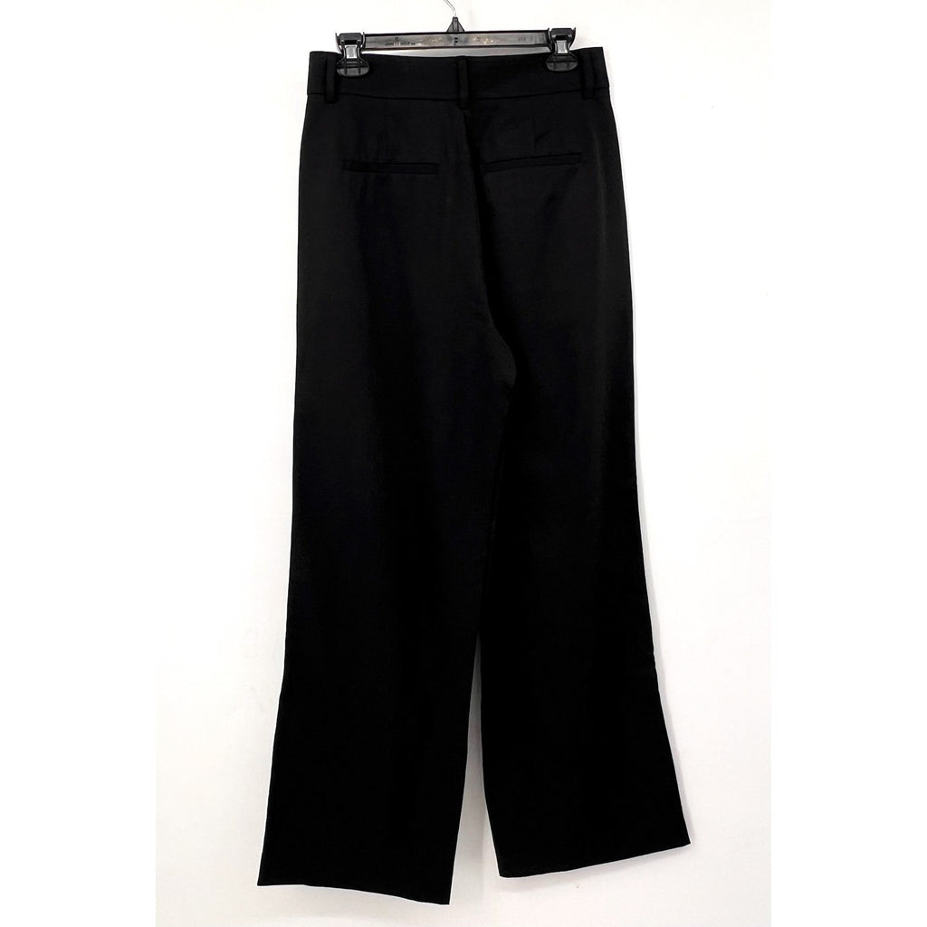 Everlane Womens The Way-High Drape Pants Size 4 Black 31" Inseam Pleated NWT