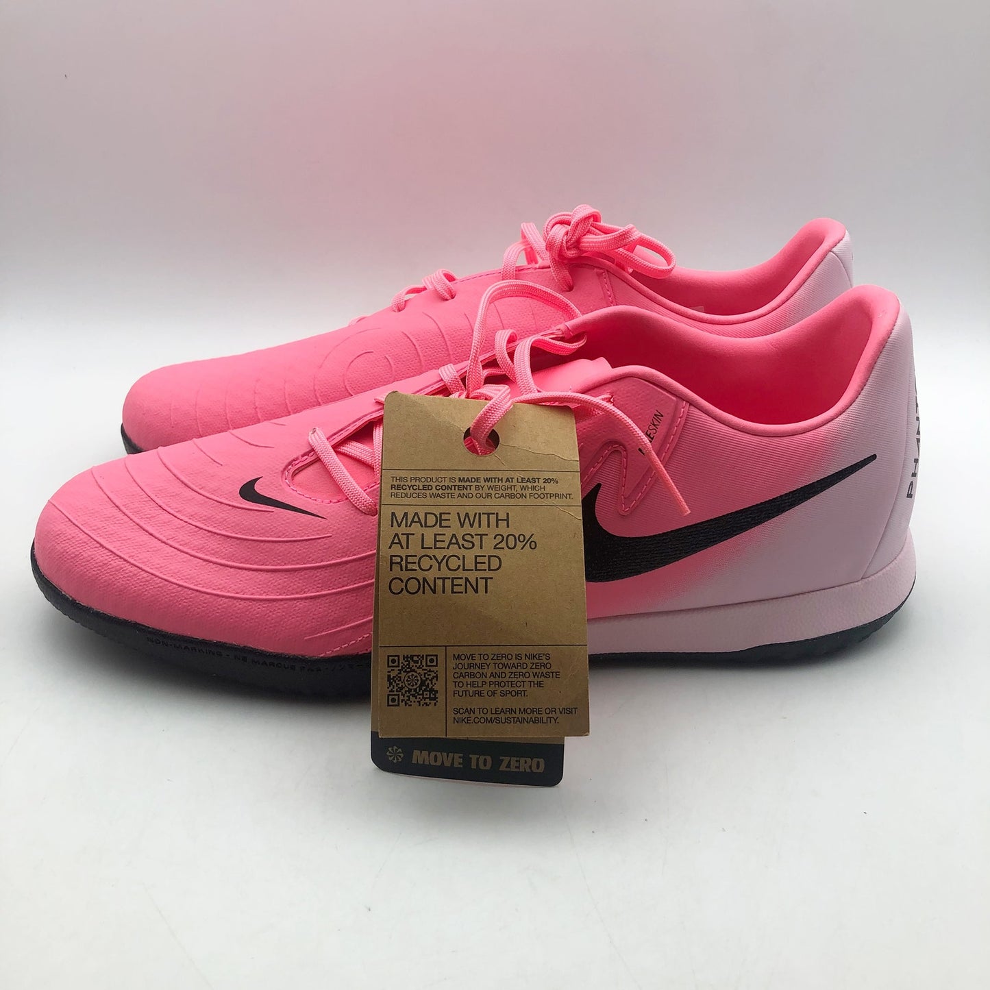 Nike Mens Phantom GX II Academy IC Soccer Cleats Size 8 Pink NWOB