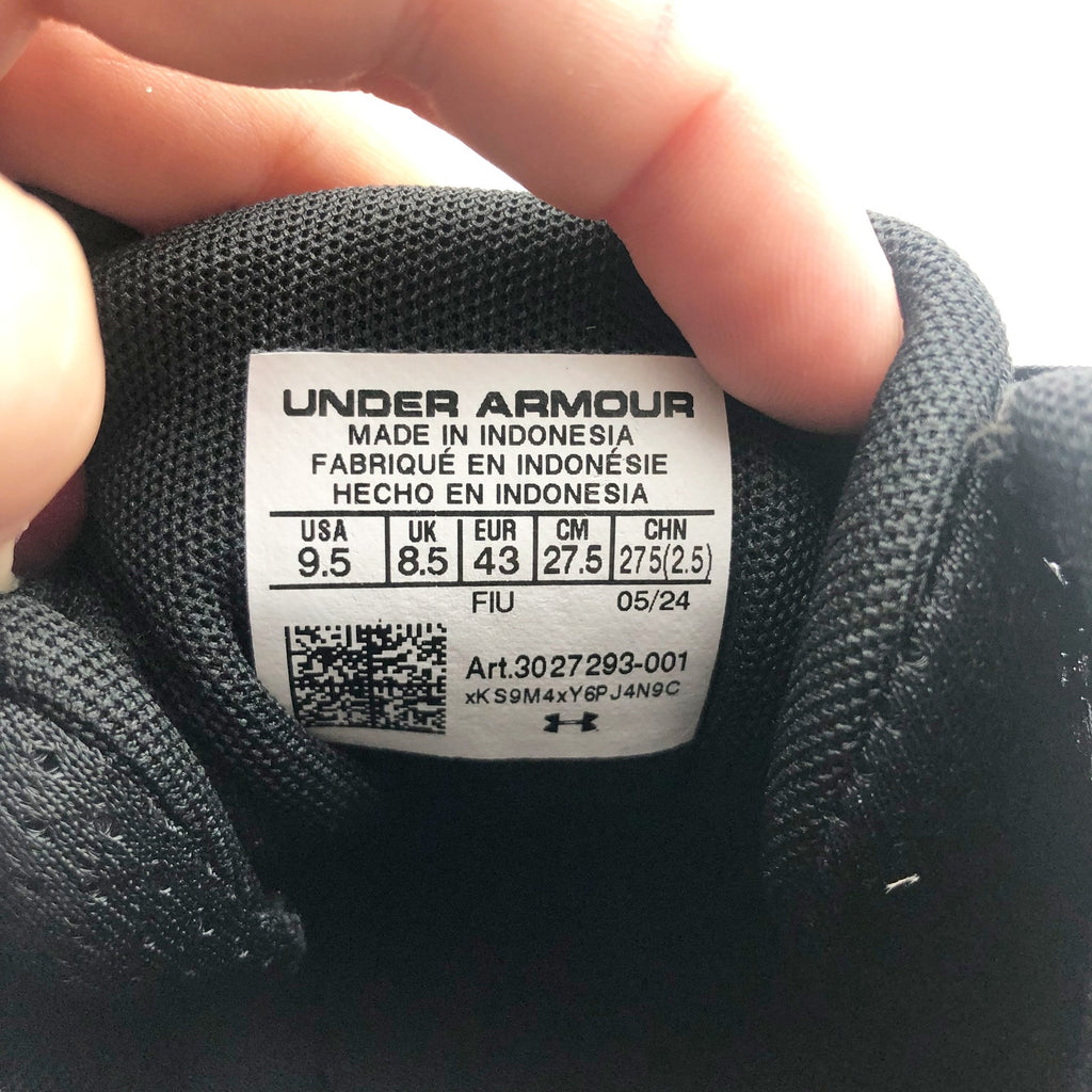Under Armour Spotlight Franchise RM 4.0 Football Cleats MENS 9.5 Black NWOB