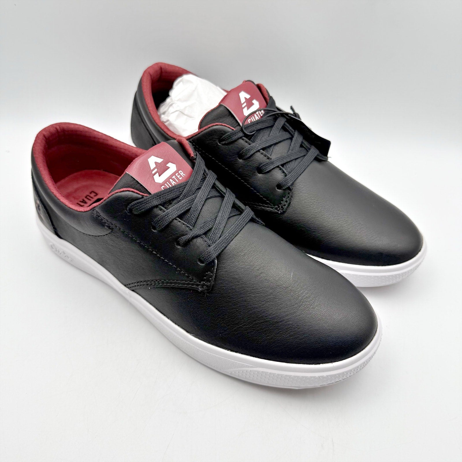 Travis Mathew Mens Wildcard Golf Sneaker US 9.5 EU 42.5 Black Leather