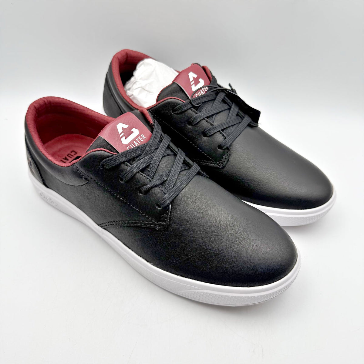 Travis Mathew Mens Wildcard Golf Sneaker US 9.5 EU 42.5 Black Leather