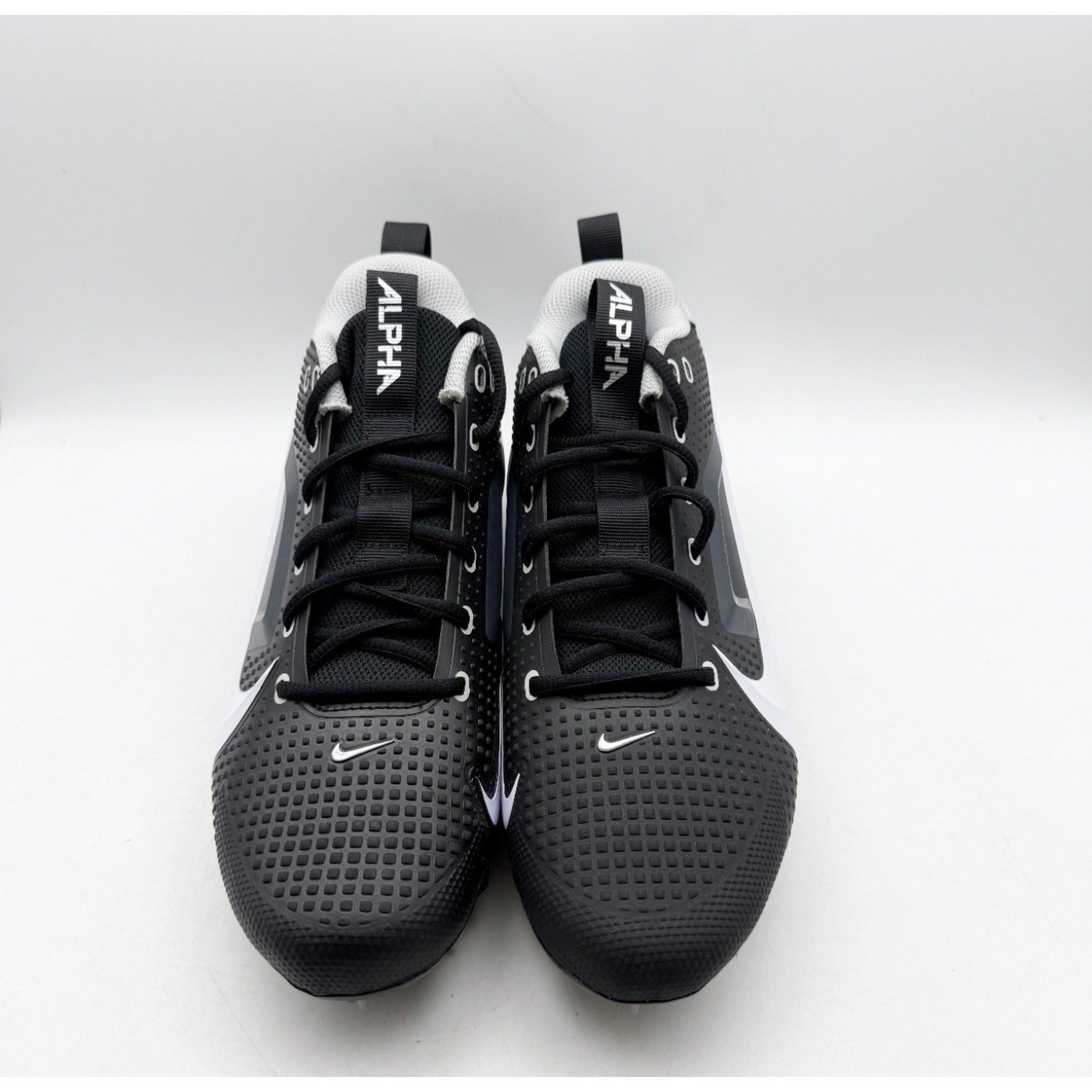 Nike Mens Alpha Menace 4 Varsity Molded Football Cleat US 10.5 Black FN0027 NWOB