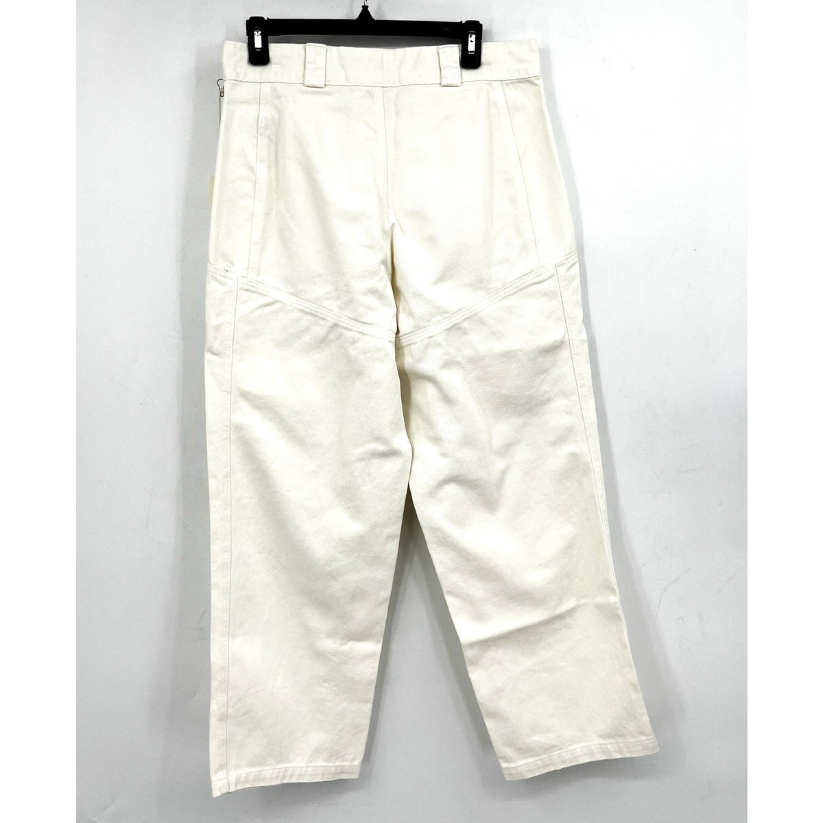 LACAUSA Women's Diego Cargo Trouser Jeans Size 2 Parchment White High Rise NWT