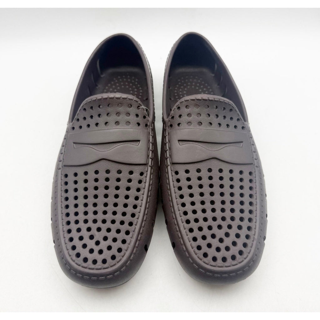 Floafers Mens Country Club Driver 2.0 Loafers Size 8 Brown Waterproof NWOB
