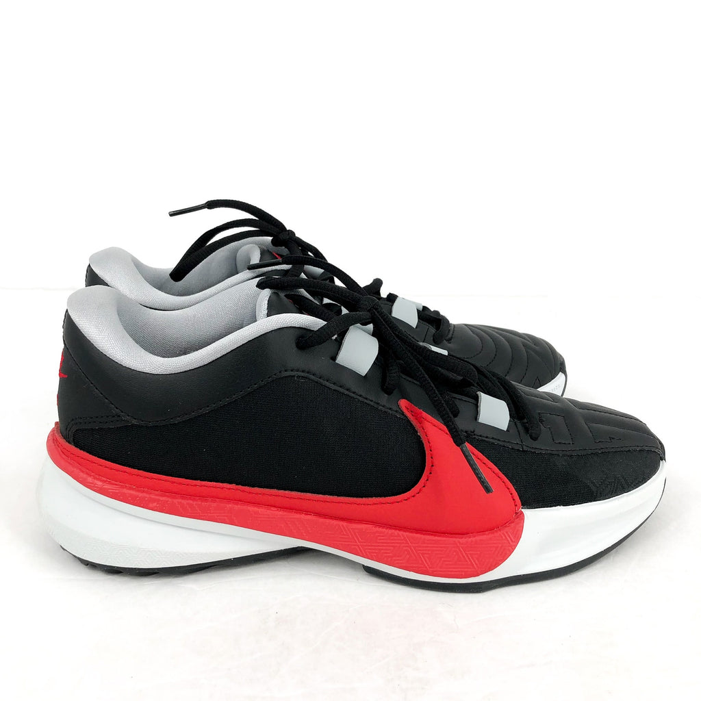 NIKE Mens Air Zoom Freak 5 Basketball Shoes Size 10.5 Black Red Giannis NWOB