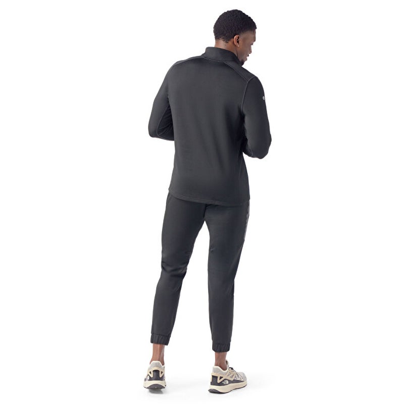 SMARTOOL Men's Active Fleece 1/2 Zip Sweatshirt Large Black Long Sleeve NWT