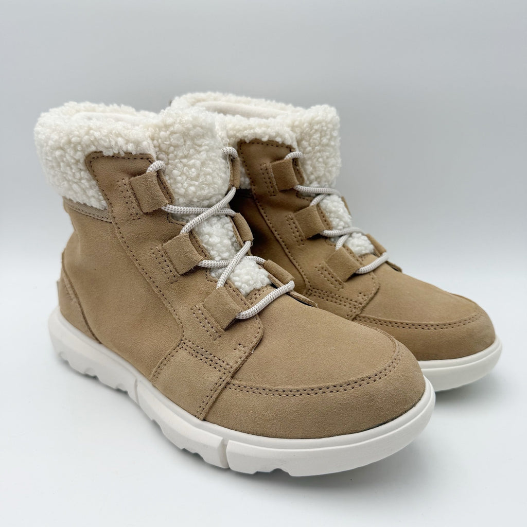 Sorel Womens Explorer Next Carnival Boots US 7 Tan Winter Waterproof NIB