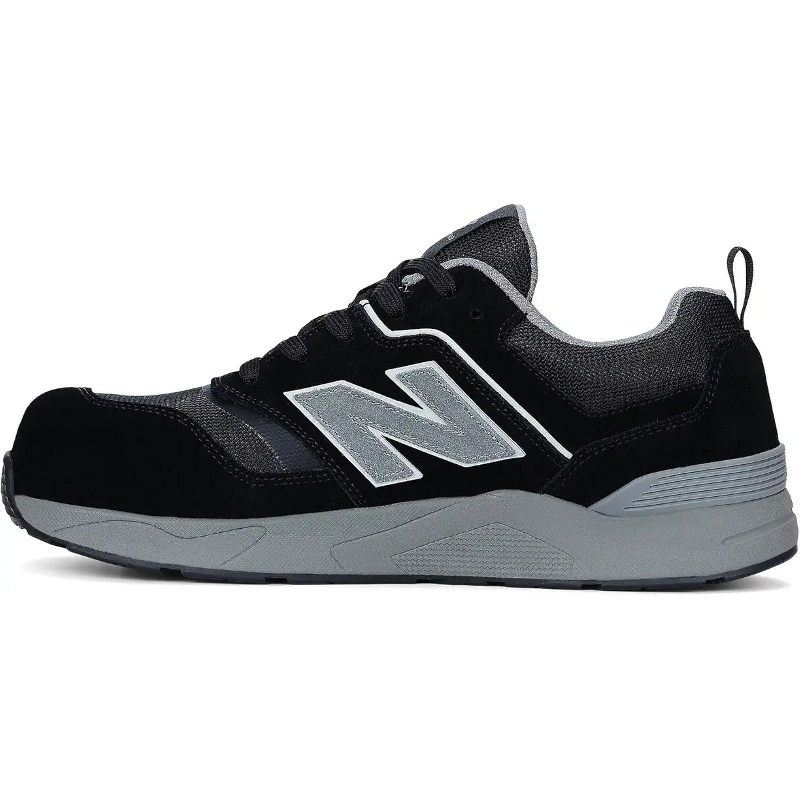 New Balance Mens Elite Lite Work Sneakers SIZE 9.5 Black SR Comp Toe EH NIB