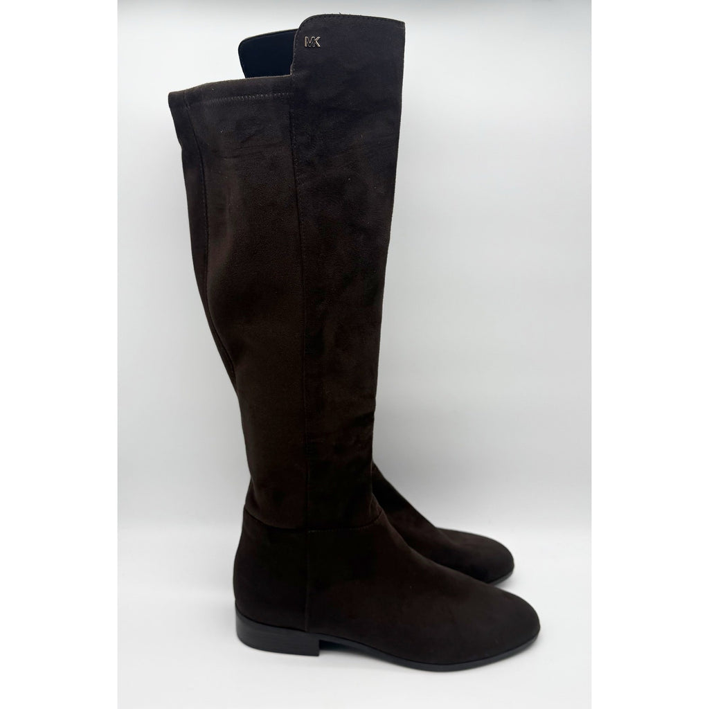 Michael Kors Womens Bromley Stretch Over-The-Knee Boot Size 11 Brown NWOB