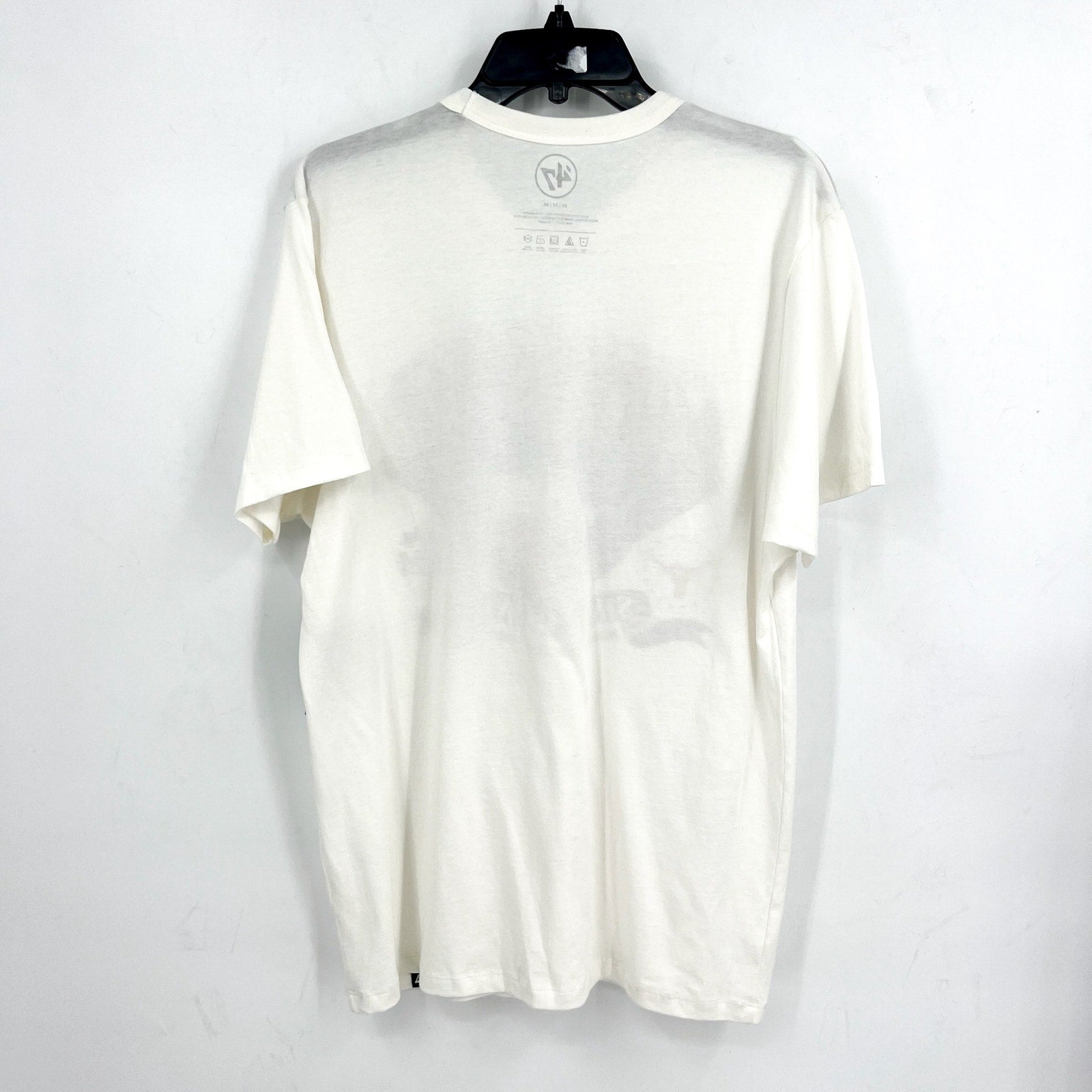 47 BRAND Mens Lone Star Showdown Football SS Fashion T Shirt Medium White NWT