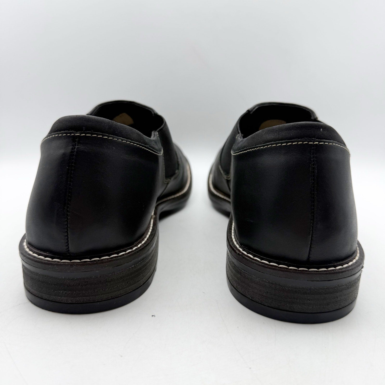 Naot Mens Director Slip On Shoes EU 43 US 10 Black Leather NWOB
