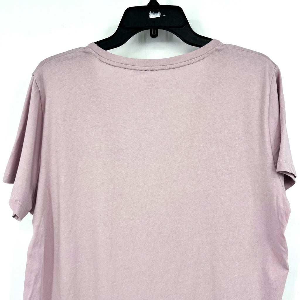 MADEWELL Women's Northside V-neck Tee XL Purple Classic Lilac Short Sleeve NWT
