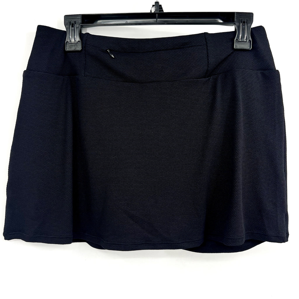 TOMMY BAHAMA Women's Island Cays Swim Skort XL Black NWT