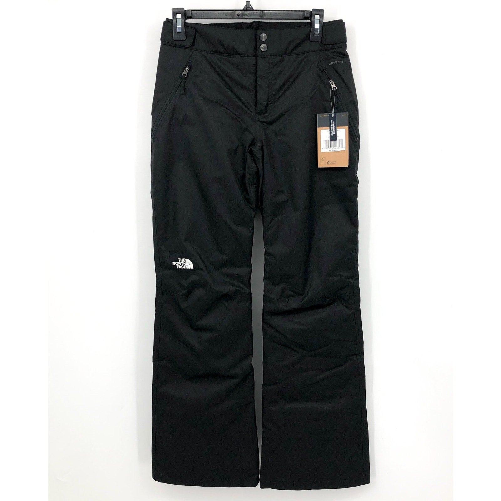 The North Face Women's Sally Insulated Snow Pants Small Black Waterproof NWT