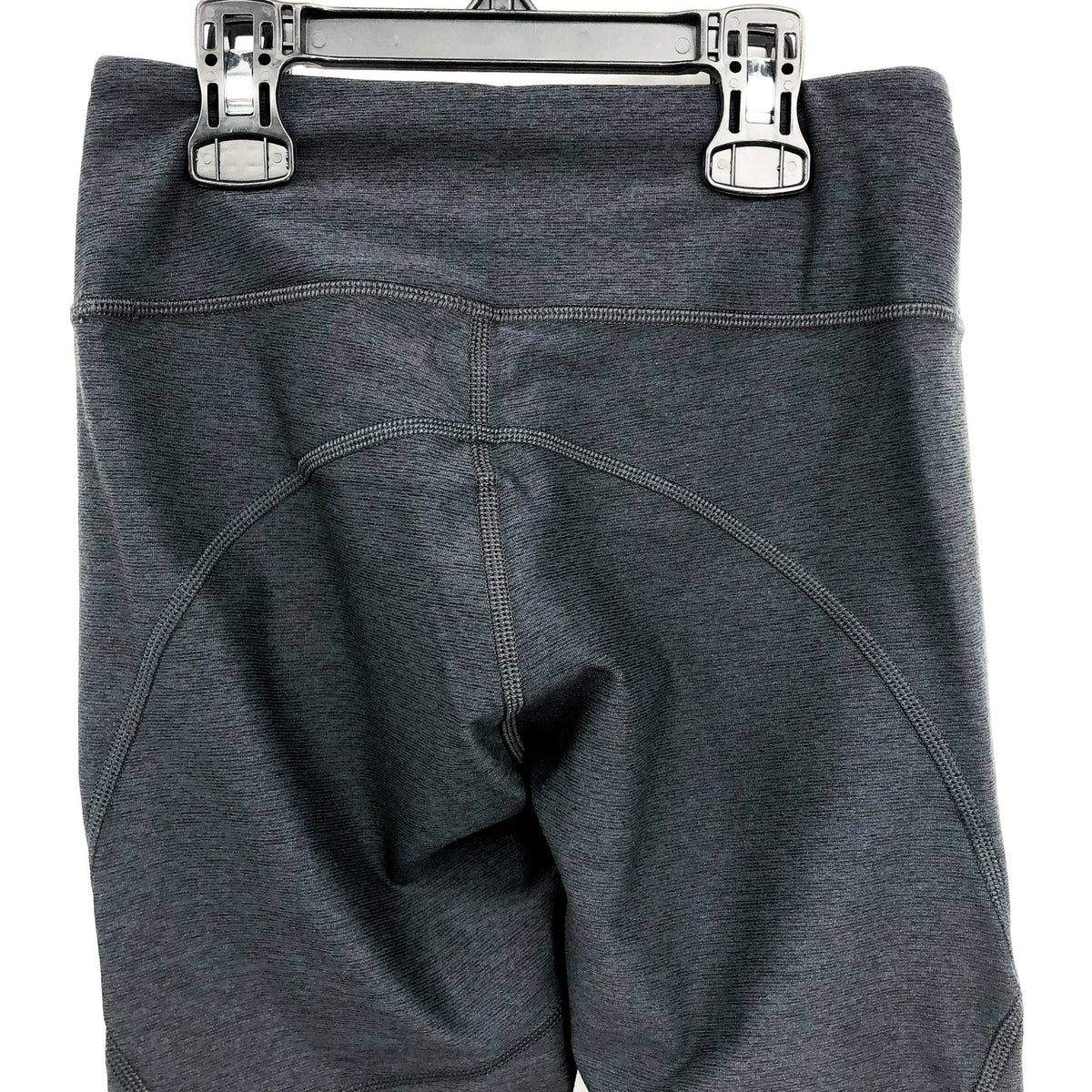 OUTDOOR VOICES Womens Double Time 10" Biker Shorts XS Charcoal Grey Mid Rise NWT