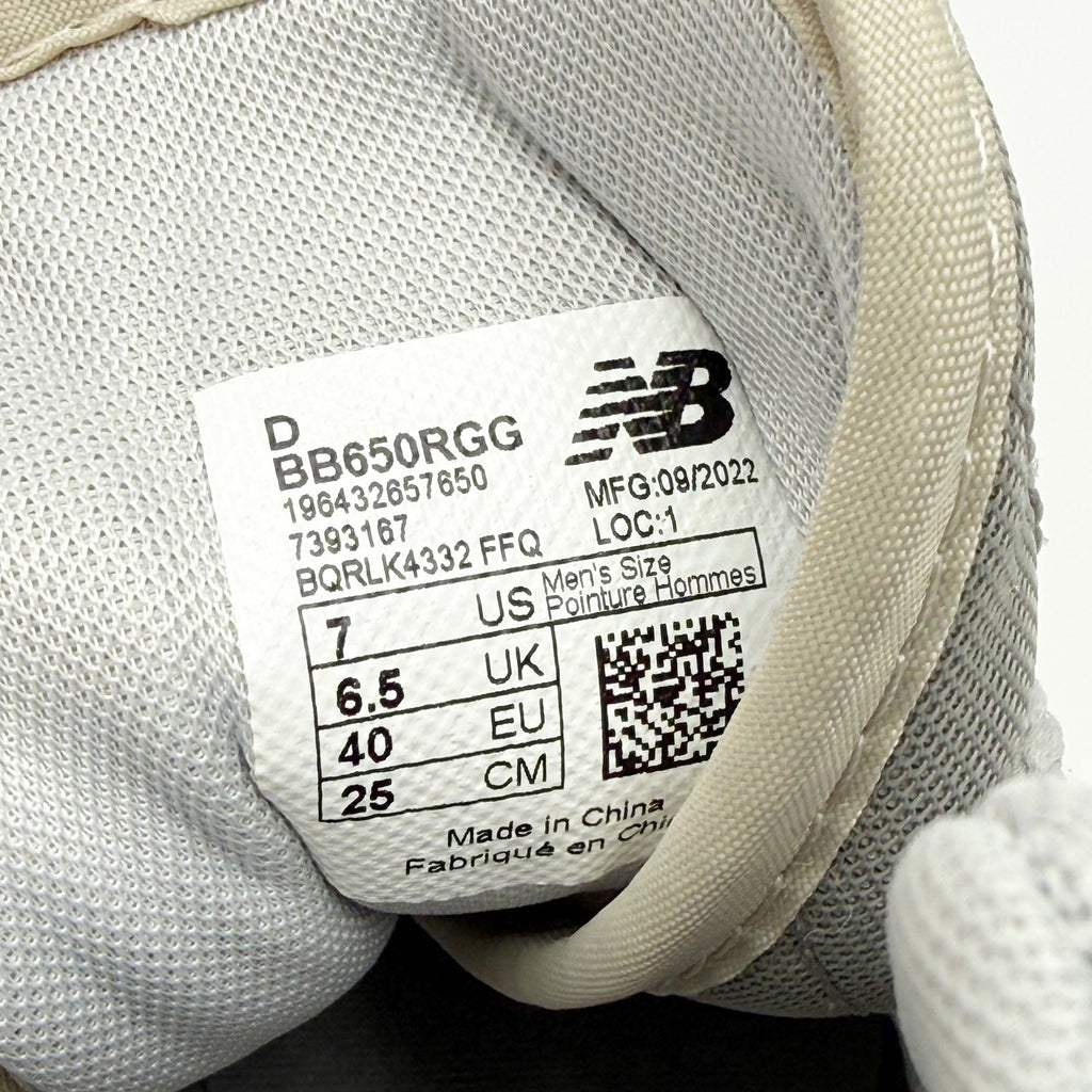 New Balance Mens 650R Hi Top Sneakers Size 7 D Blue Multicolor Leather NWOB