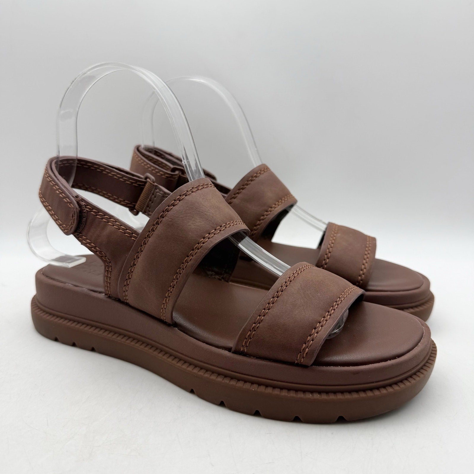 Naturalizer Womens Attract Sandals US 6.5 M EU 36.5 Brown NWOB