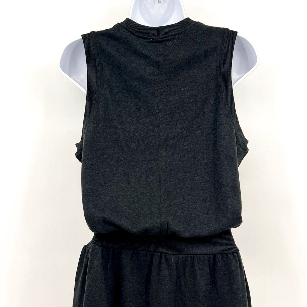 PRANA Women's Cozy Up Beach Hopper Blouson Dress Small Black Sleeveless NWT