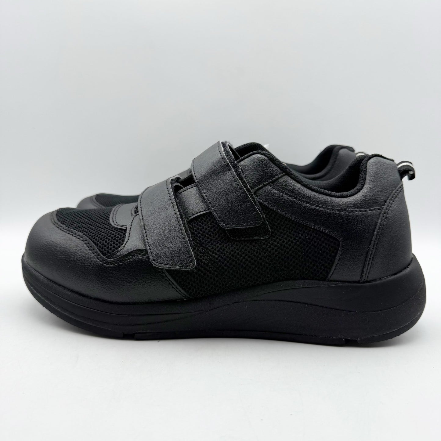 Drew Mens Contest Sneakers US 9.5 W EU 43 Black Fabric Hook and Loop SR NWOB