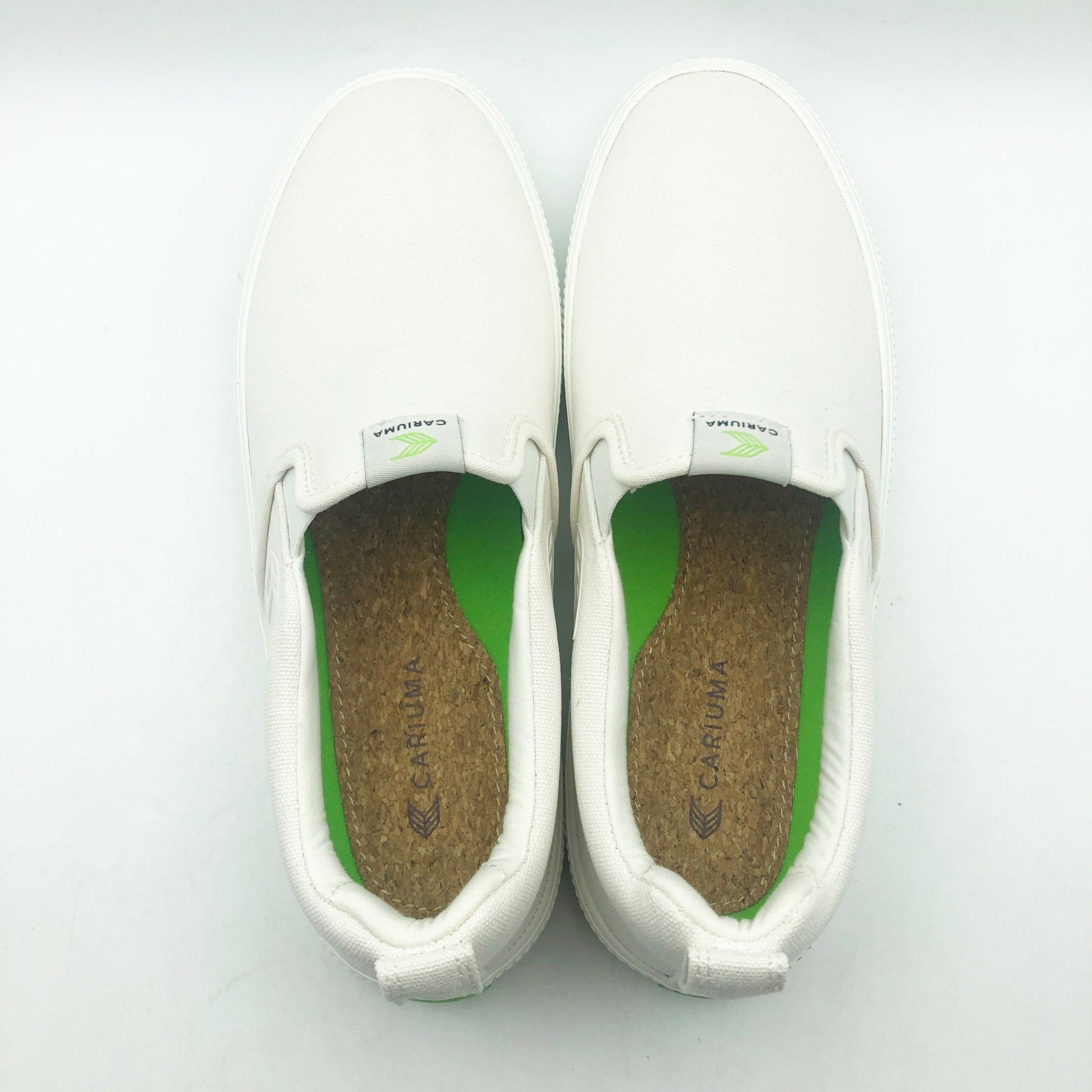 Cariuma Women's Slip-On Canvas Sneakers Size 9 Off White Casual Shoes NIB