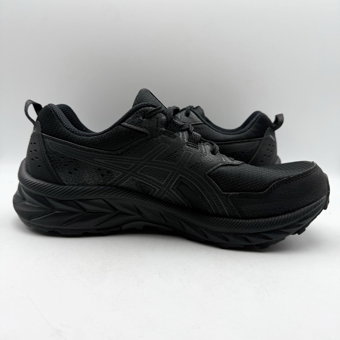 ASICS Mens GEL-Venture 9 Running Sneakers 10.5 EU 44.5 Black Athletic NIB