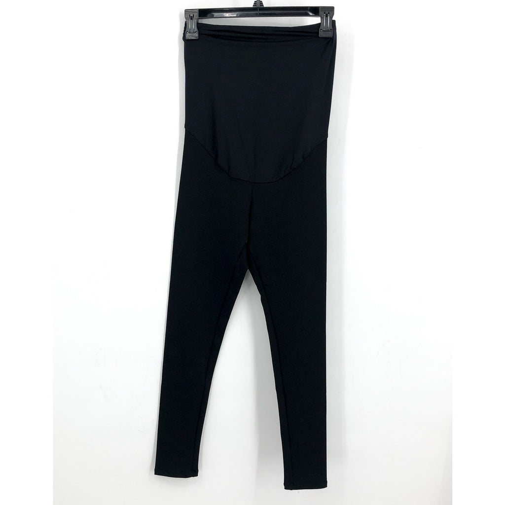 COMMANDO Women's Classic Maternity Legging Medium Black Stretch Waistband NWT