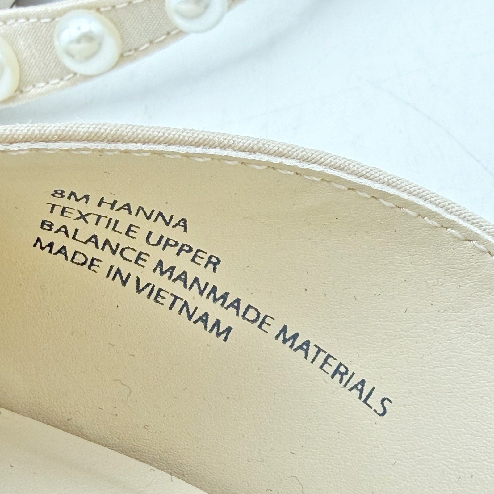 Dolce Vita Womens Hanna Mules US 8 M Ivory Satin Slip On NIB