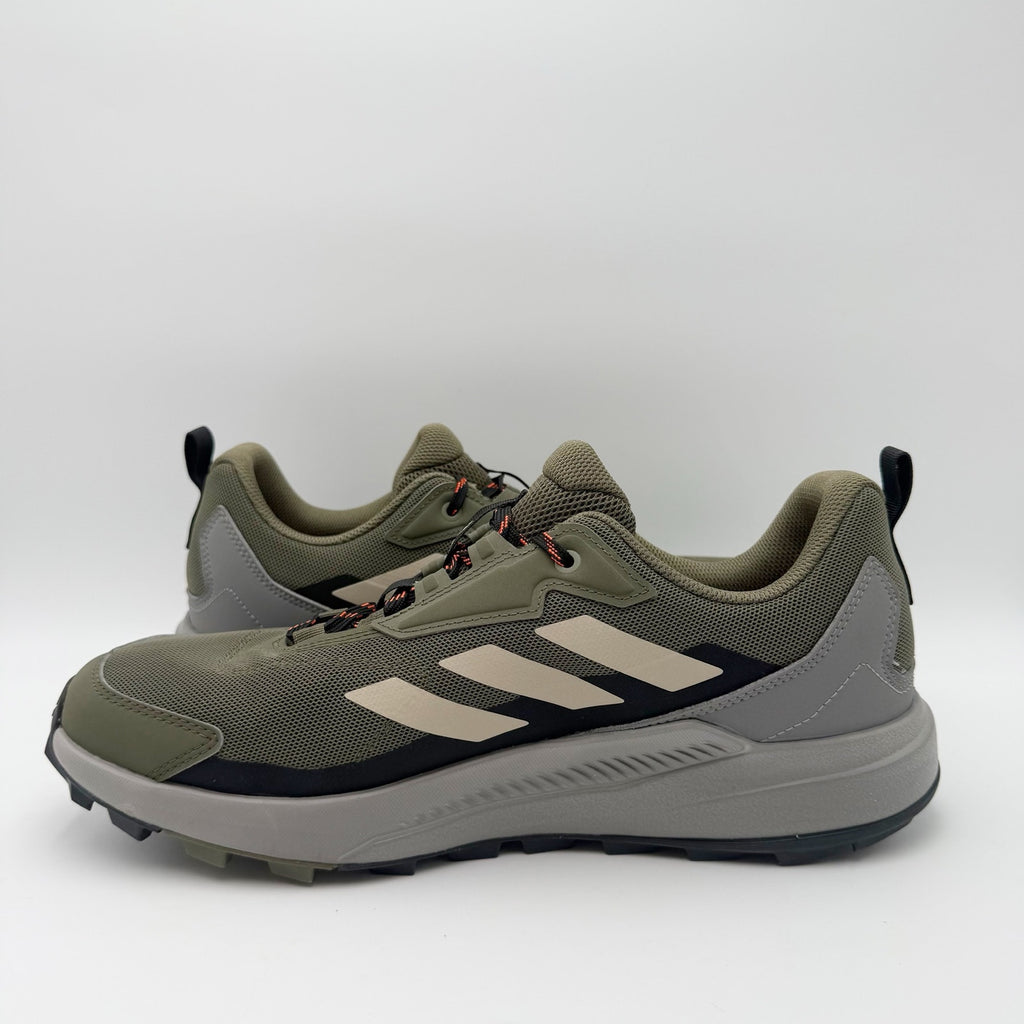 Adidas Mens Terrex Anylander Hiking Shoes Size 10.5 Green Grey Athletic NIB