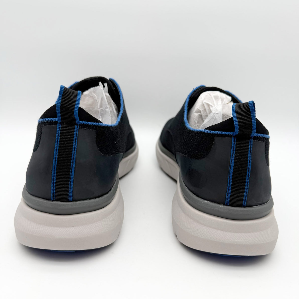 Vince Camuto Mens Tayden Oxford Dress Sneakers Size 10 EU 43 Black Knit NWOB