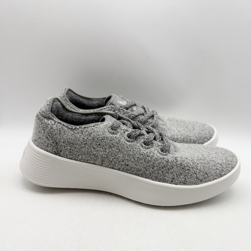 AllBirds Womens Wool Runner Go Casual Sneakers US 7 EU 37 Medium Grey NWOB